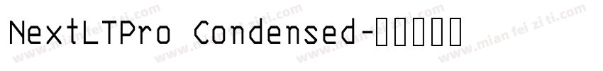 NextLTPro Condensed字体转换